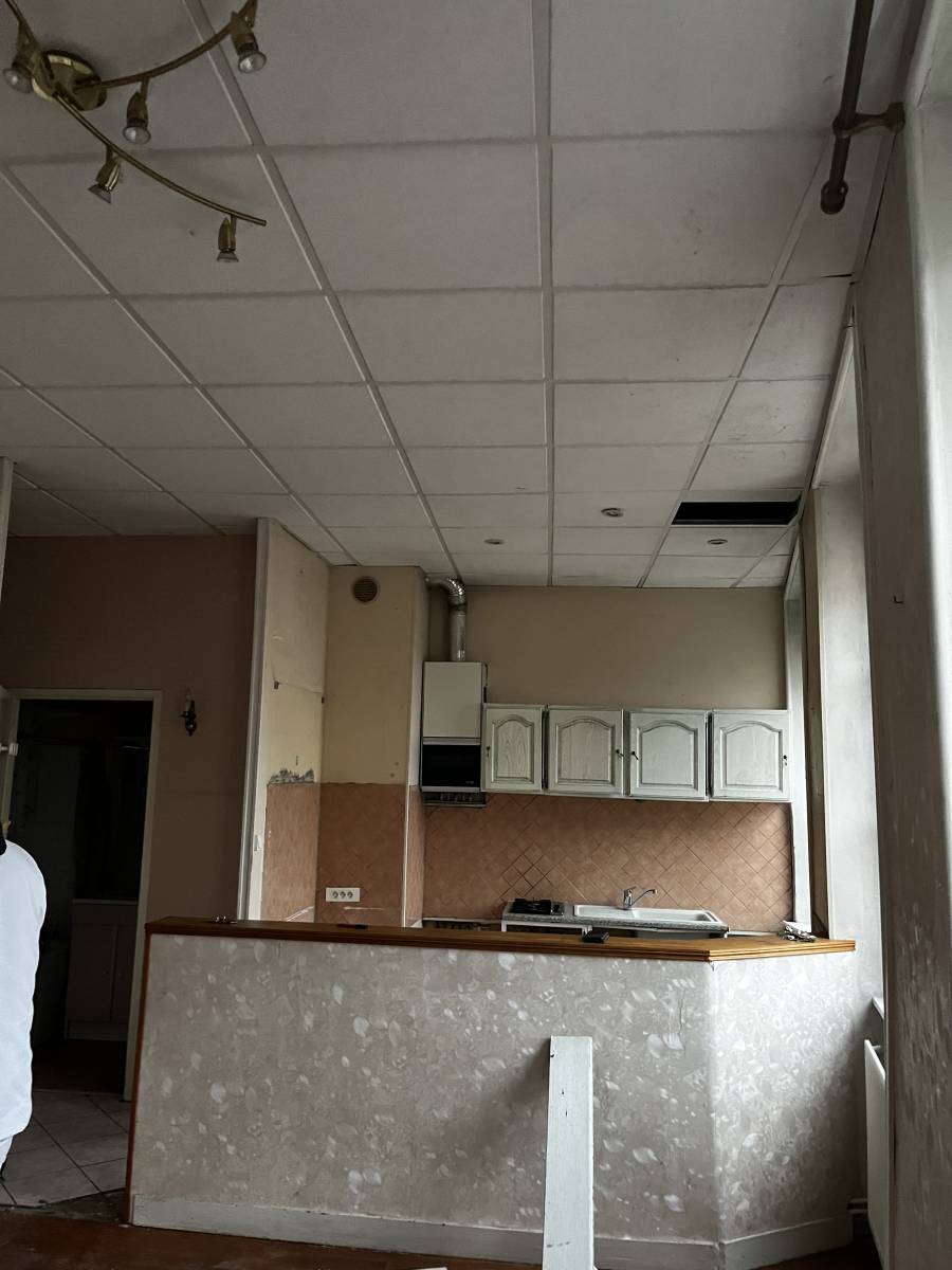 Rénovation intérieur complète d'un appartement avec salle de bain, salon et parquet à Lyon 2 Bellecour