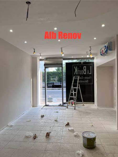 Rénovation de la salle de restaurant La Petite Ferme à Lyon 8